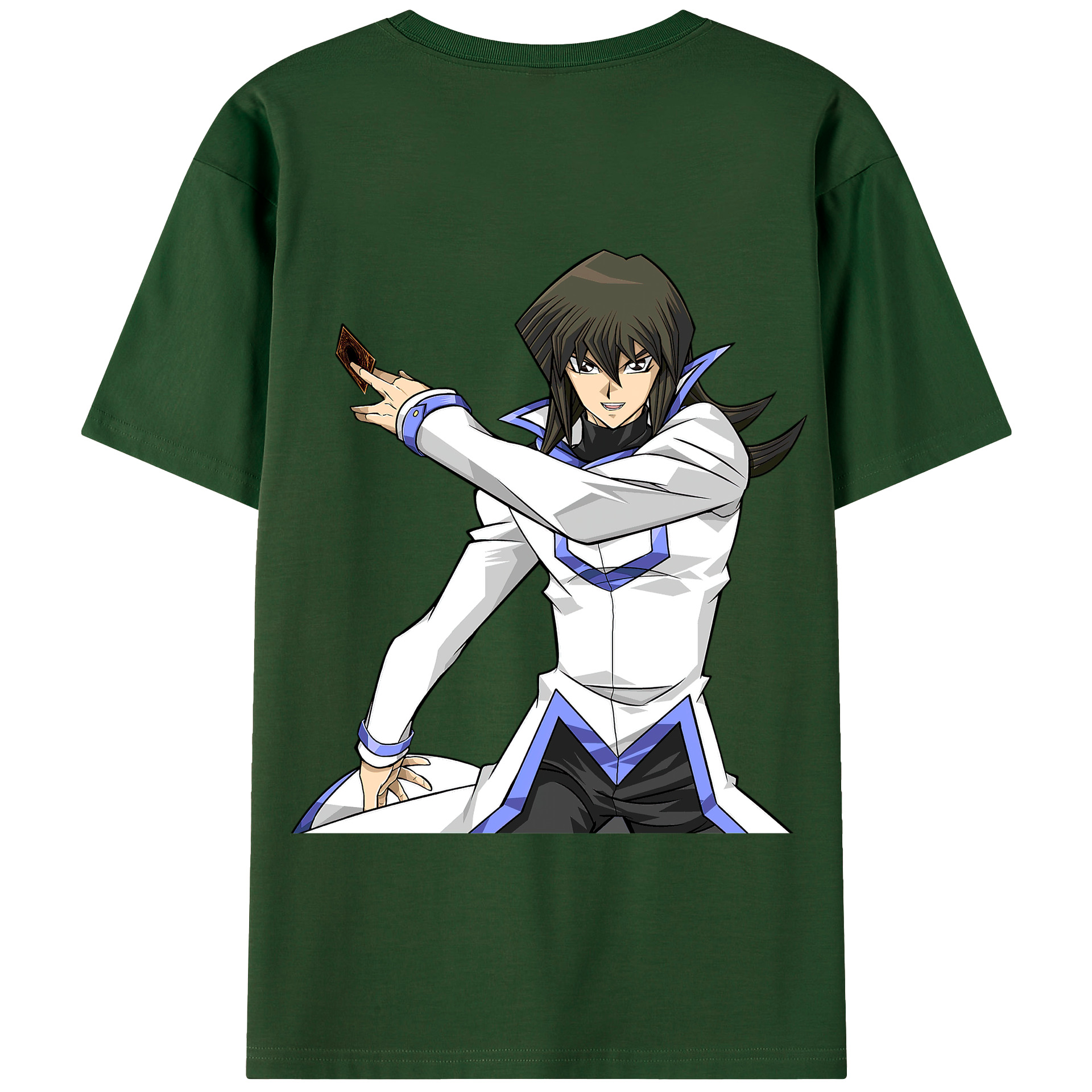 （画像用） 遊☆戯☆王 Yu-Gi-Oh! 綿100％半袖Tシャツ（背面プリント）